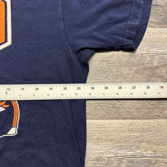 Denver Broncos T-shirt Vintage 90s #1 Dad Ridell Blue Orange Mens XL Football - Picture 7 of 8